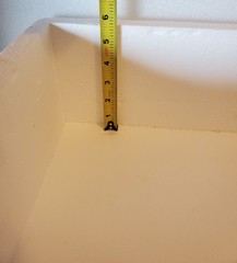 DuraTherm Styrofoam Shipping Box Insulated Cooler 13.25×10.25×8 in 16x13x11″ out