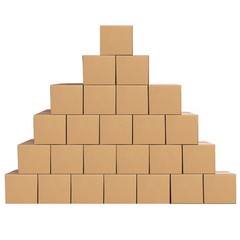10 Small Moving Boxes 6x6x6 Corrugated Packing Cardboard Boxes – 10 pack