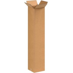 TAPE LOGIC 8x8x40 Tall Corrugated Boxes, Tall, 8L x 8W x 8″ x x 40″, Kraft