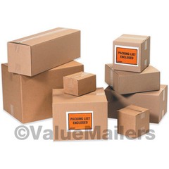 10x8x8 50 Shipping Packing Mailing Moving Boxes Corrugated Cartons