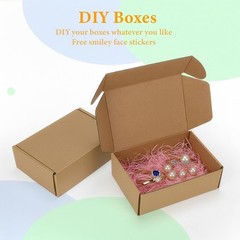 20-Pack 6x4x2 Eco-Friendly Shipping Boxes – Perfect for Small Business Needs