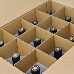 5 Sets Moving Boxes with Divider Kits,16 x 12 x 13 Inch Glassware Dish Packin…