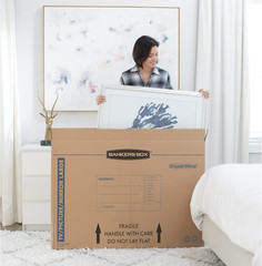 Medium – up to 40″ Tv/Picture/Mirror – Moving Box 4 Pack, 37 X 4 X 27 in (771120
