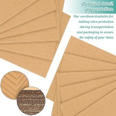 Strong Corrugated Cardboard Flats – 50 Pack, 5 x 7 Inch Mailing & Craft Solution