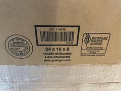 25pk – 12x9x6 Packing Moving Shipping Brown Boxes NO LABELS – GENTLY USED, NICE