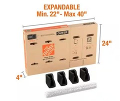 2 PACK Heavy Duty Adjustable Medium Size TV/Picture Moving Box with Cushioning