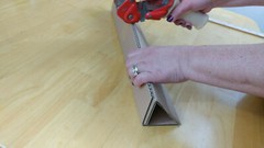 2 in 1 cardboard scoring tool,re-size box, make a new box.