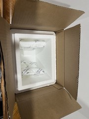Insulated Styrofoam Cooler & Cardboard Shipping Box Interior 8.125×6.125×8″ Deep