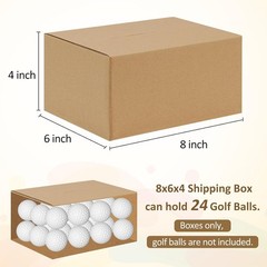 8x6x4 Small Shipping Boxes (30-Pack) in Brown