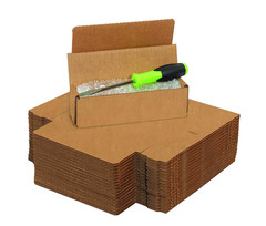 Kraft Corrugated Corrugated Cardboard Mailing Boxes, 7″ X 4″ X 2″, Pack of 50, C