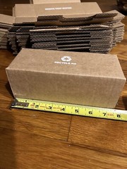 40 Corrugated Shipping Mailer Packing Boxes 7x3x3”