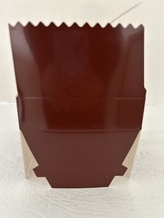 Paper Mart 1PC CHOCOCLATE TUCK TOP CANDY BOX 6-3/8 in x 5-3/8 in x 1-1/2 in