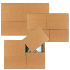 2 Sets 8 Pcs Large TV Picture Mirror Moving Boxes, 40″ x 30″ x 4″/60″ x 40″ x…