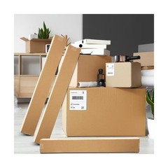 Qilery 10 Pcs 6 x 6 x 48 Inch Golf Club Shipping Boxes 6L x 6W x 48H Tall Cor…