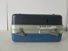 Thermodyne Shok-Stop Hard Case 16x10x8 Camera Gun Equipment Blue Plastic