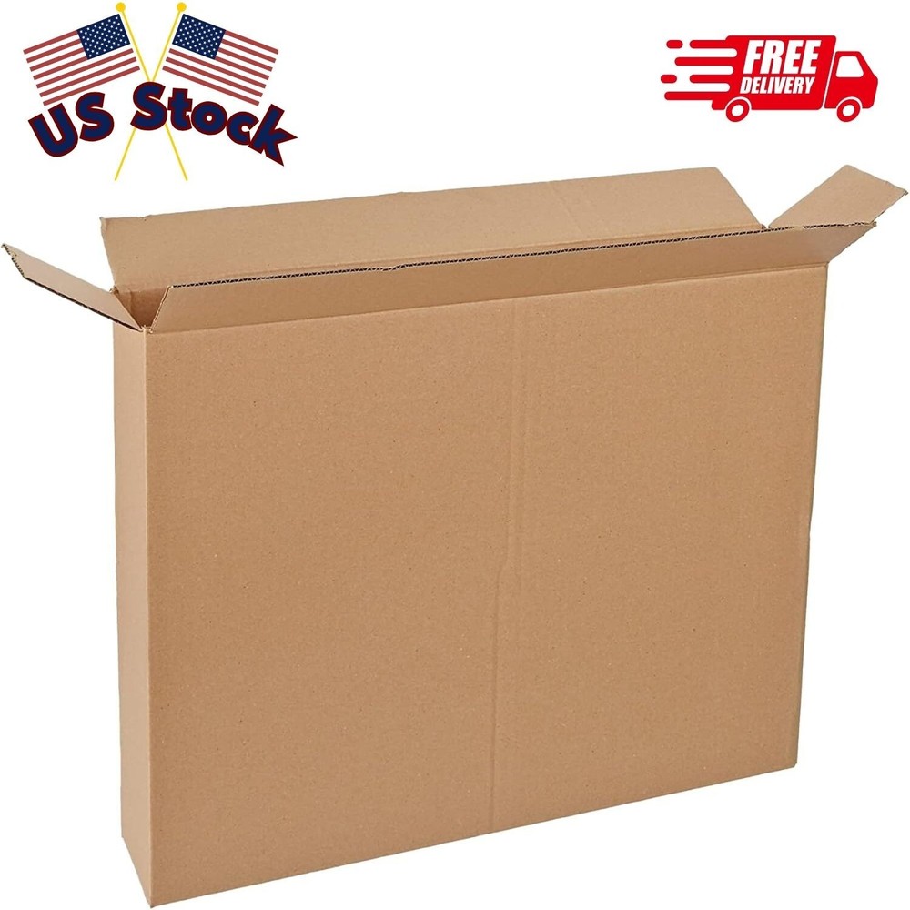 Shipping Side Loading Boxes Large, 30″L x 5″W x 24″H 10-Pack