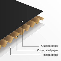 50 Pack 4″X4″X2″ Shipping Boxes, Corrugated Cardboard Small Box Mailer, Shipping