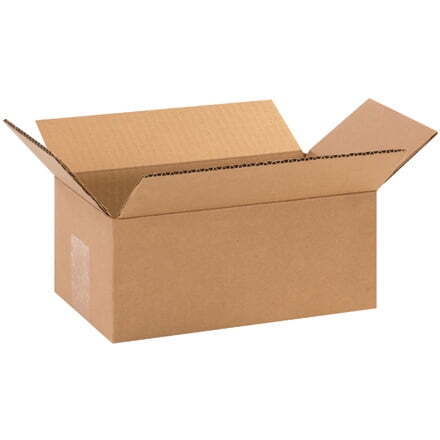 10 x 6 x 4″ Corrugated Boxes ECT-32 Brown Shipping/Moving/Packing Box 25/Bundle