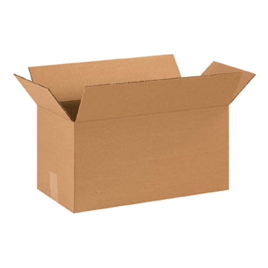 18 x 9 x 9″ Long Corrugated Boxes, ECT-32 Brown Shipping/Moving Boxes 25 Boxes