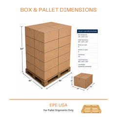 Bulk Laptop Shipping Box – Holds Up to 20 Laptops | For Pallet Shipments Only