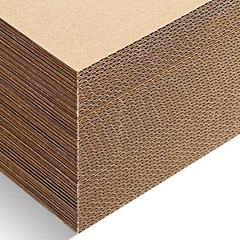 50 pieces 5″ x 7″ Corrugated 2 mm Cardboard Sheets for Mailers Flat Pack Insert