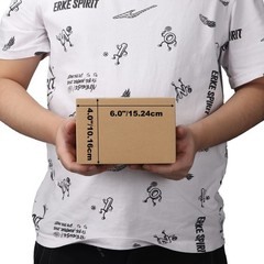 40 Pack 6x4x4 inches Shipping Boxes Small Cardboard Boxes for Packing, Moving…