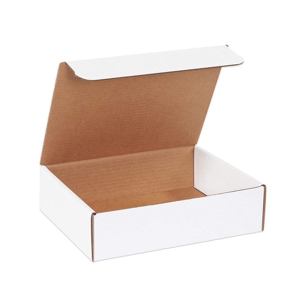 Box USA Moving Boxes Medium 11.125L x 8.75W x 3H, 50-Pack | Corrugated Cardboard