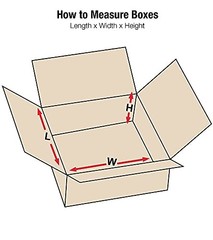262012 Corrugated Cardboard Box 26″ L x 20″ W x 12″ H, Kraft, for Shipping, P…