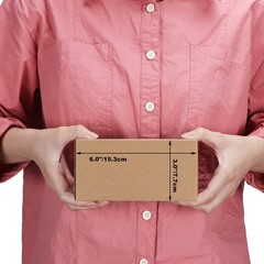 40 Pack 6x4x3 inches Shipping Boxes Small Cardboard Boxes for Packing, Moving…