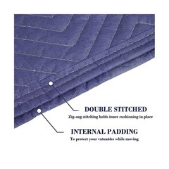 1 Pack Moving Blankets Heavy Duty 80″x72″ Quilted Packing Blank… FAST USA SHIP