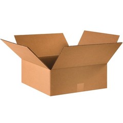 Tape Logic Shipping Boxes Flat 16″L x 16″W x 6″H, 25-Pack | Corrugated Cardboard