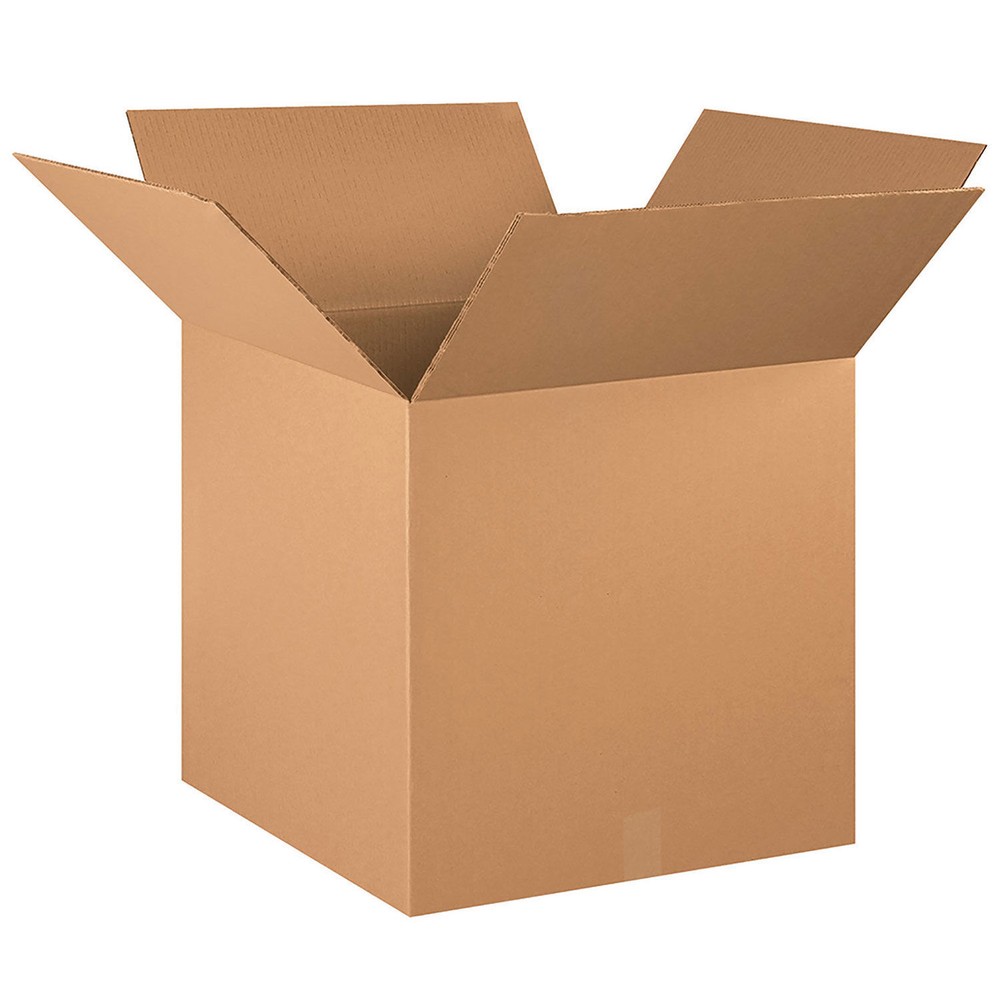 20″ x 20″ x 20″ Heavy-Duty Double Wall Cardboard Corrugated Boxes Lot of 10