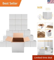 Lightweight and Easy-To-Assemble 8x8x8 Shipping Boxes for Effortless Packaging