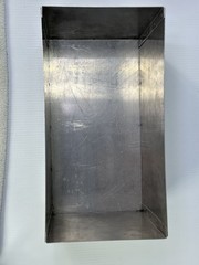 Vintage Handmade Aluminum Project Box 15” X 8” X 8” Made in USA