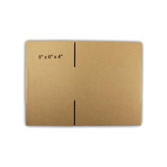 40 8x6x4 “EcoSwift” Brand Cardboard Box Packing Mailing Shipping Corrugated