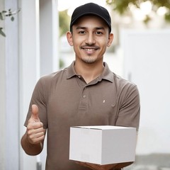 40 White Corrugated Shipping Boxes 7x7x5