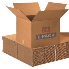 BOX USA Moving Boxes Medium 18″L x 14″W x 12″H 10-Pack |18x14x12