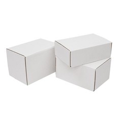 50 Pieces – 6″x4″x3″ CORRUGATED MAILERS Shipping Packing Paper Boxes Mailers NEW