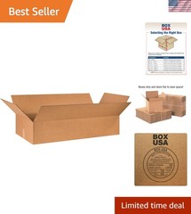 Strong Industrial Corrugated Boxes 40x18x8 – Perfect for Storage & Shipping