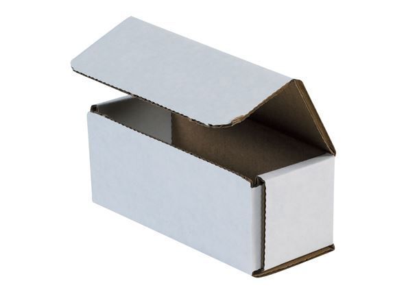 Pick Quantity! 1-650 5x2x2″ White Corrugated Mailer Small Folding Box Light Ship