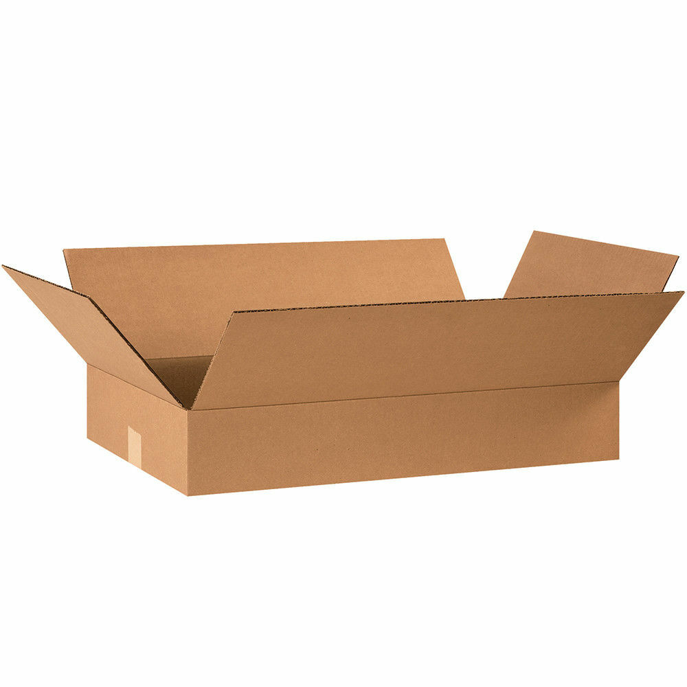 25 – 24 x 14 x 4 Corrugated Shipping Boxes Storage Cartons Moving Packing Box