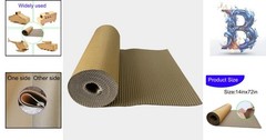 Durable 14×72 Inch Brown Cardboard Roll – Ideal for Shipping & DIY Projects