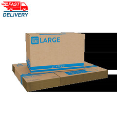 (10 Pack) Large Moving Boxes, 27L X 15W X 17H, Kraft