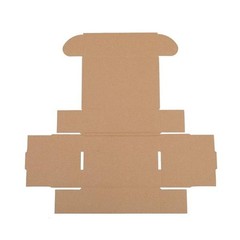 50 Corrugated Paper Boxes 6x4x2 “(15.2 * 10 * 5cm) White Outside and Yellow…