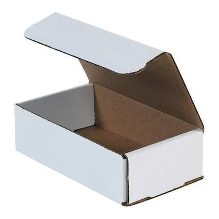 Zoro Select M863 8 In X 6 In X 3 In Inside H, Literature Mailer, White,, M863