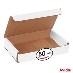 NEW 6x4x1 Shipping Boxes Corrugated Cardboard Packing Boxes 50 Pack