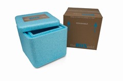EPE USA Insulated Cold Shipping Box w/Foam Cooler Reusable Recyclable theBOXcold