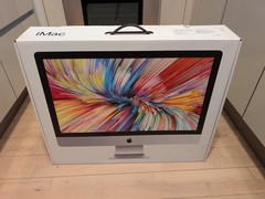 Apple iMac 27-inch EMPTY BOX ONLY w/pouch and Styrofoam Inserts (March 2022)