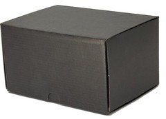 Black Shipping Boxes for Small Business Pack of 15-12x9x6 inches Cardboard Co…