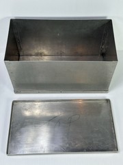 Vintage Handmade Aluminum Project Box 15” X 8” X 8” Made in USA